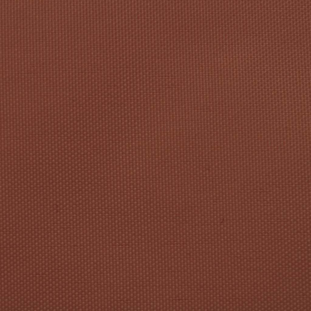 Πανί Σκίασης Τρίγωνο Terracotta 3/5x4 μ. από Ύφασμα Oxford