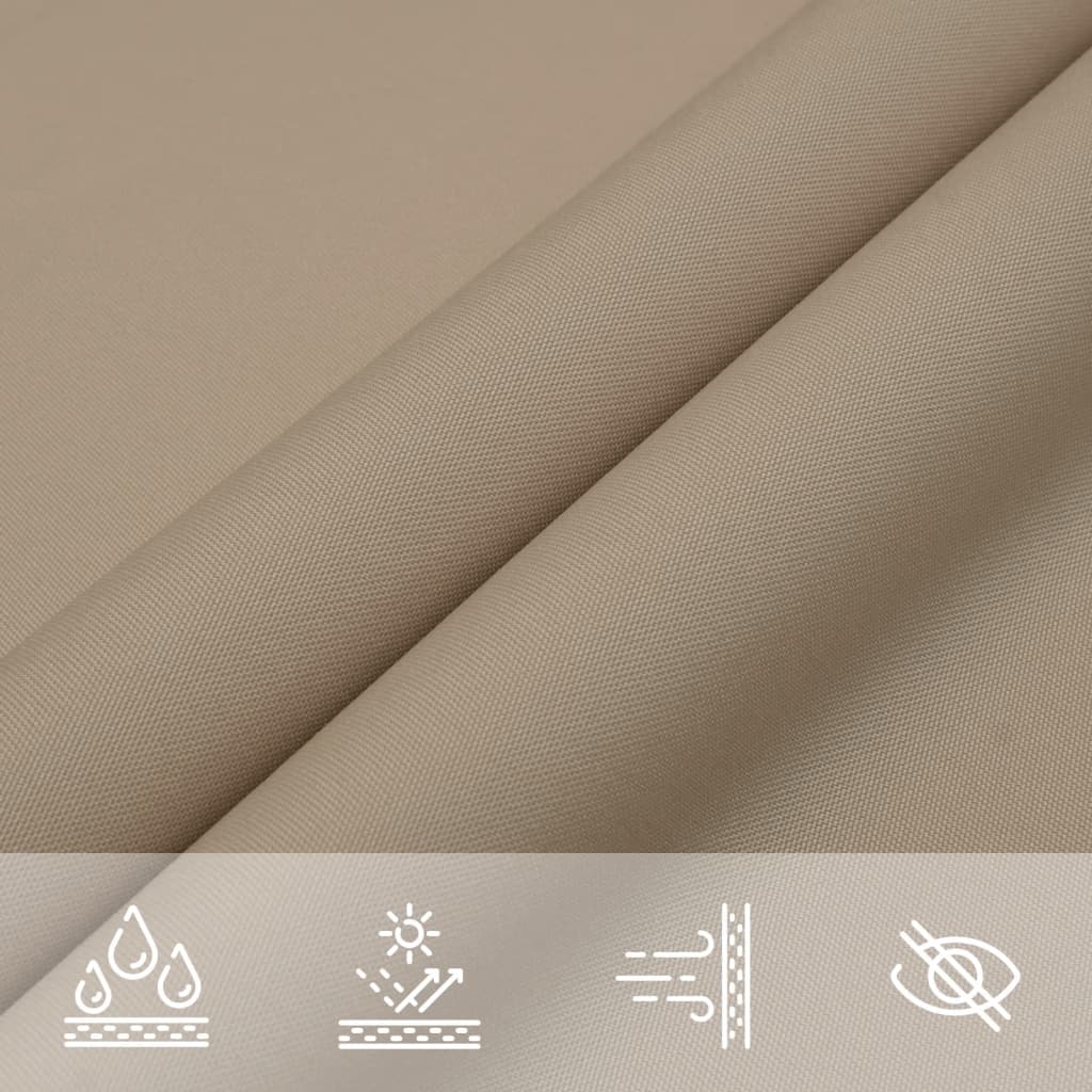 Πανί Σκίασης Τετράγωνο Taupe 7 x 7 μ. από Ύφασμα Oxford - PAKOBAZAAR