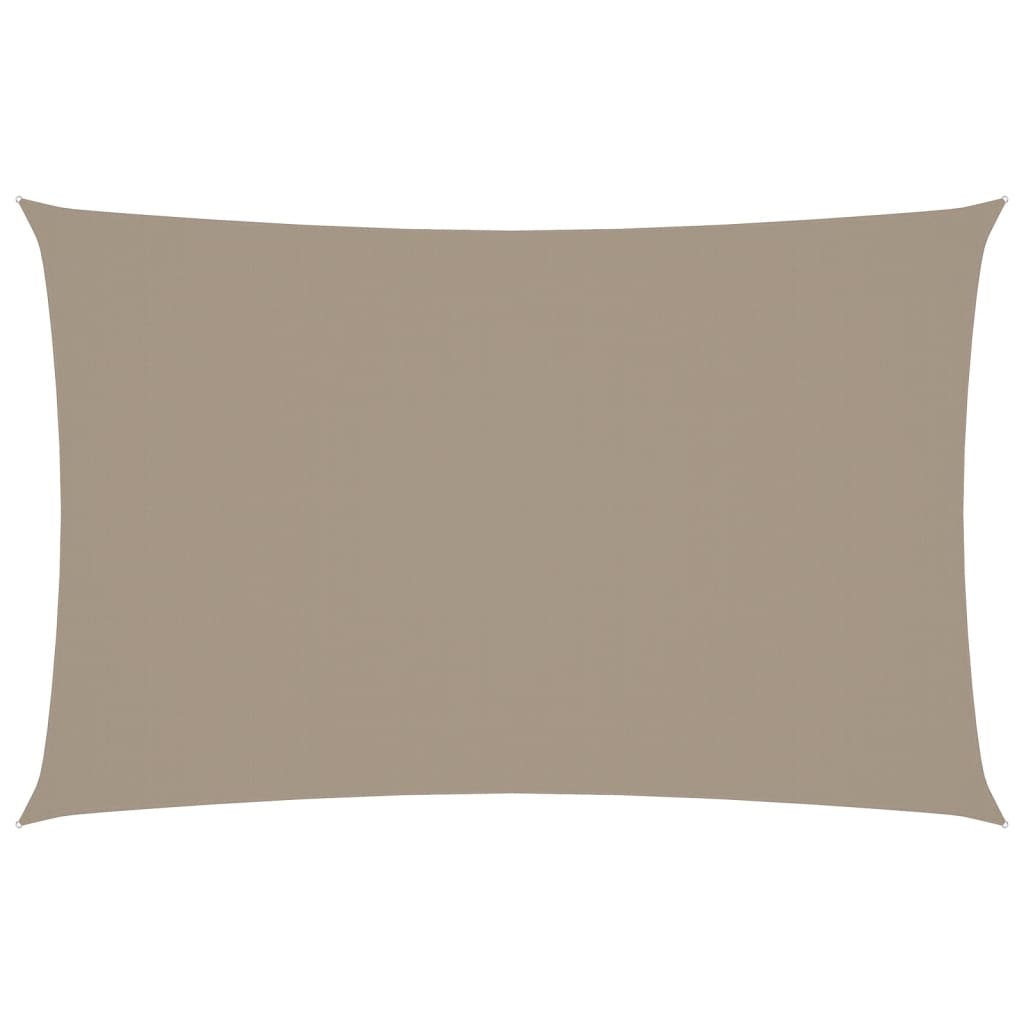 Πανί Σκίασης Ορθογώνιο Taupe 2 x 5 μ. από Ύφασμα Oxford - PAKOBAZAAR