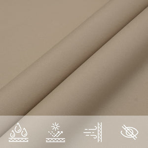 Πανί Σκίασης Ορθογώνιο Taupe 2,5 x 3,5 μ. από Ύφασμα Oxford - PAKOBAZAAR