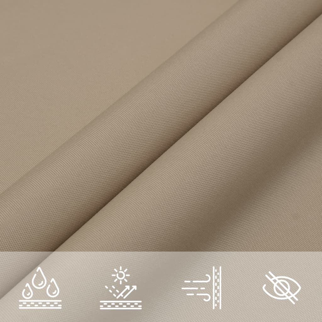 Πανί Σκίασης Ορθογώνιο Taupe 3 x 4,5 μ. από Ύφασμα Oxford - PAKOBAZAAR