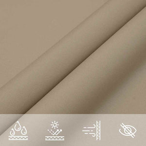 Πανί Σκίασης Ορθογώνιο Taupe 3 x 6 μ. από Ύφασμα Oxford - PAKOBAZAAR