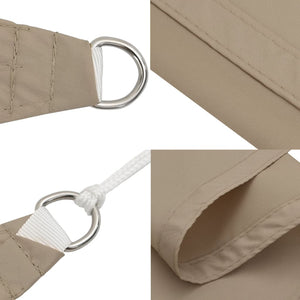 Πανί Σκίασης Τρίγωνο Taupe 3 x 3 x 3 μ. από Ύφασμα Oxford - PAKOBAZAAR