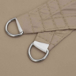 Πανί Σκίασης Τρίγωνο Taupe 3,5 x 3,5 x 4,9 μ. από Ύφασμα Oxford - PAKOBAZAAR