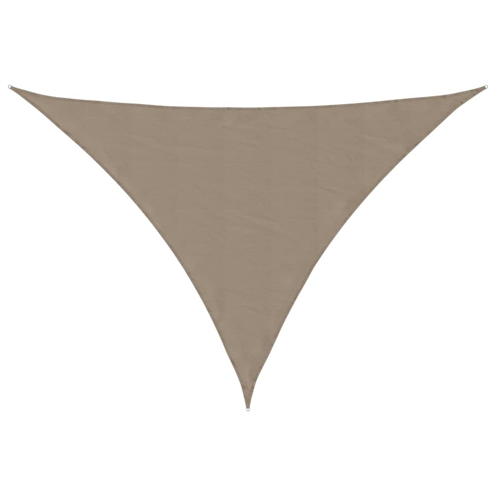 Πανί Σκίασης Τρίγωνο Taupe 4 x 5 x 5 μ. από Ύφασμα Oxford - PAKOBAZAAR
