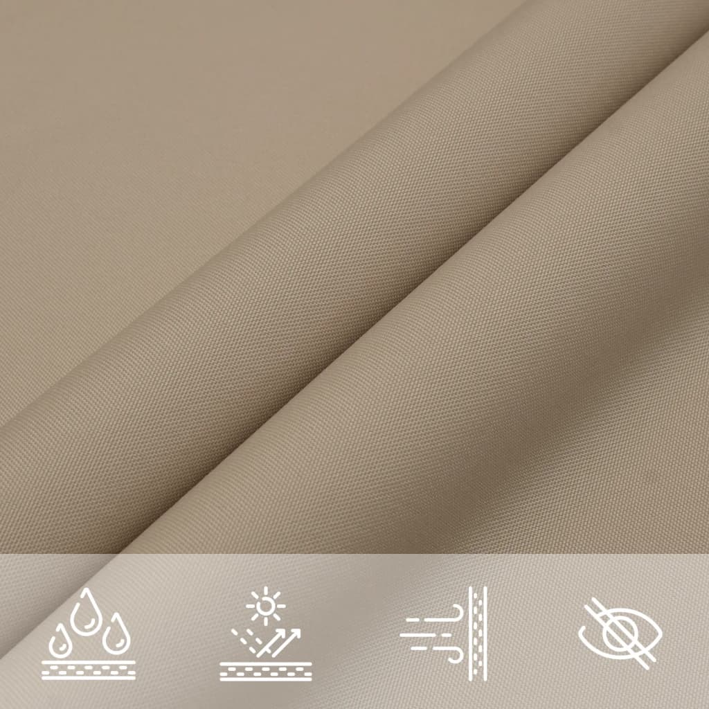 Πανί Σκίασης Τρίγωνο Taupe 4 x 5 x 5 μ. από Ύφασμα Oxford - PAKOBAZAAR