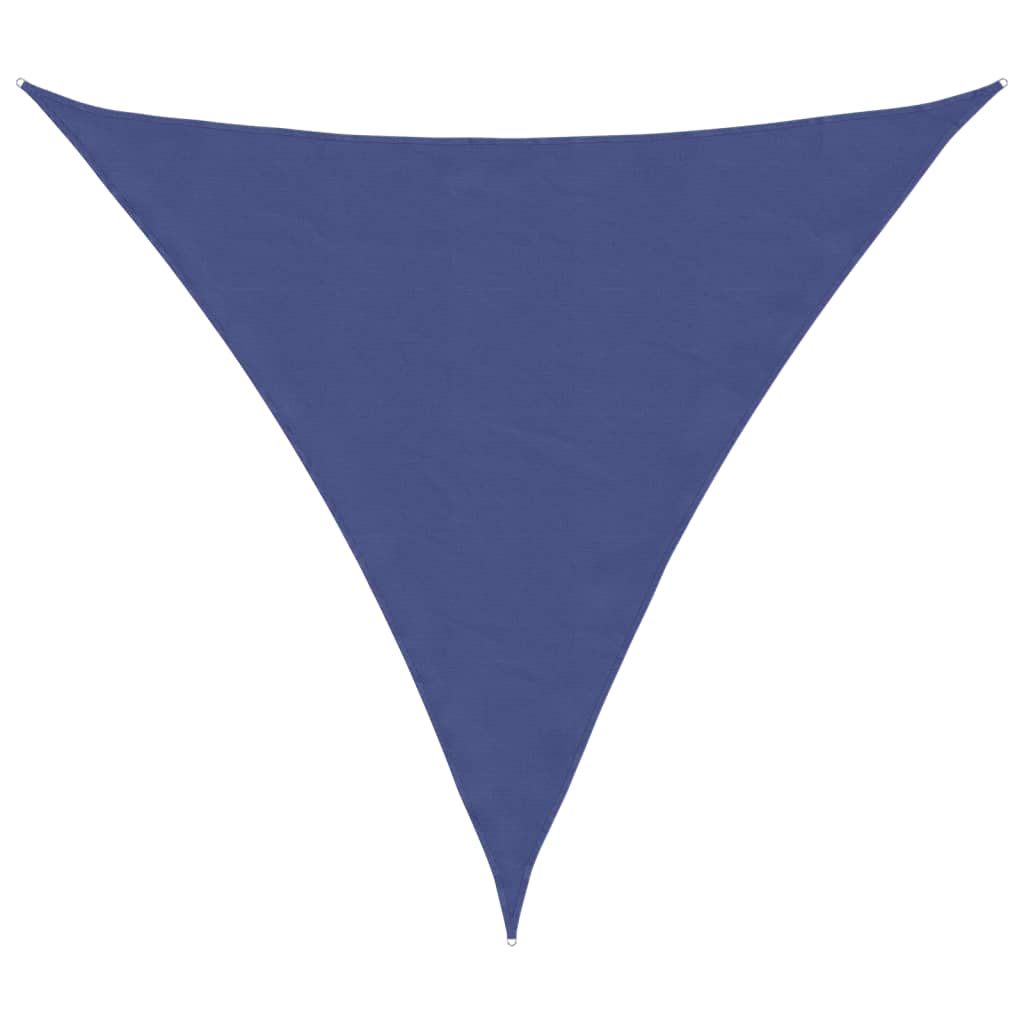 Πανί Σκίασης Τρίγωνο Μπλε 3,6 x 3,6 x 3,6 μ. Ύφασμα Oxford - PAKOBAZAAR