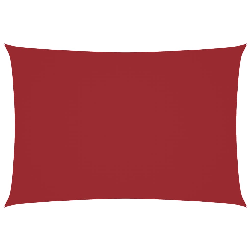 Πανί Σκίασης Ορθογώνιο Κόκκινο 2,5 x 4,5 μ. από Ύφασμα Oxford - PAKOBAZAAR
