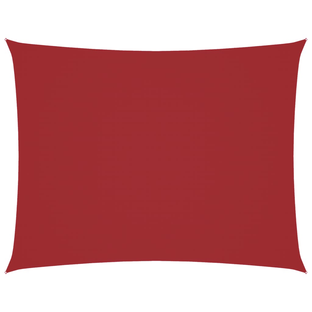 Πανί Σκίασης Ορθογώνιο Κόκκινο 3 x 4 μ. από Ύφασμα Oxford - PAKOBAZAAR