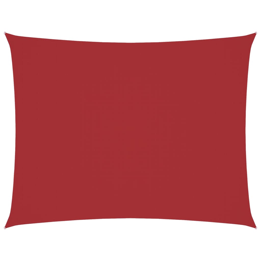 Πανί Σκίασης Ορθογώνιο Κόκκινο 3 x 4,5 μ. από Ύφασμα Oxford - PAKOBAZAAR