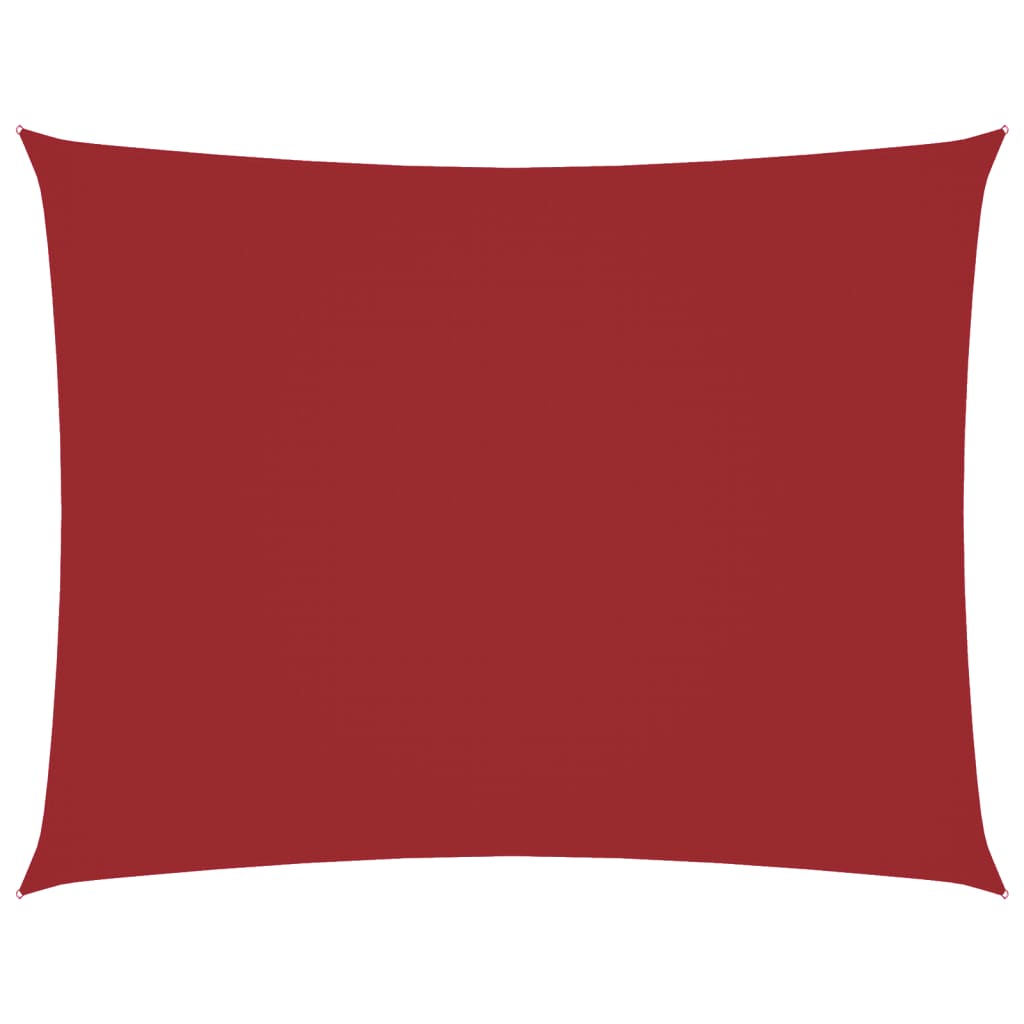 Πανί Σκίασης Ορθογώνιο Κόκκινο 5 x 6 μ. από Ύφασμα Oxford - PAKOBAZAAR