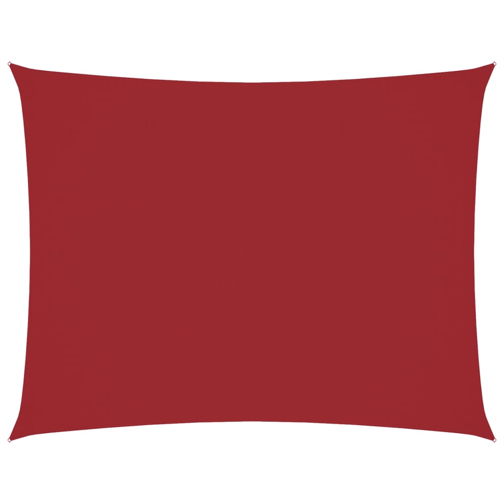 Πανί Σκίασης Ορθογώνιο Κόκκινο 6 x 8 μ. από Ύφασμα Oxford - PAKOBAZAAR