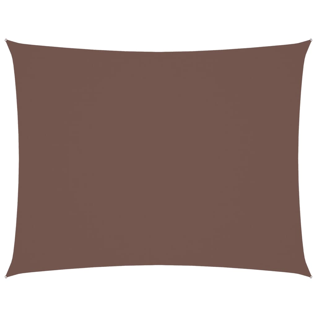 Πανί Σκίασης Ορθογώνιο Καφέ 2,5 x 3,5 μ. από Ύφασμα Oxford - PAKOBAZAAR
