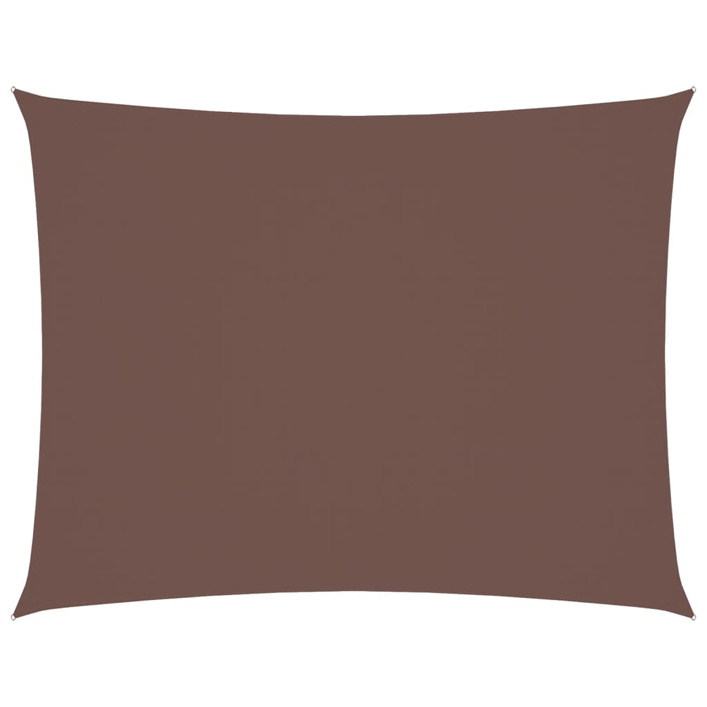 Πανί Σκίασης Ορθογώνιο Καφέ 6 x 8 μ. από Ύφασμα Oxford - PAKOBAZAAR