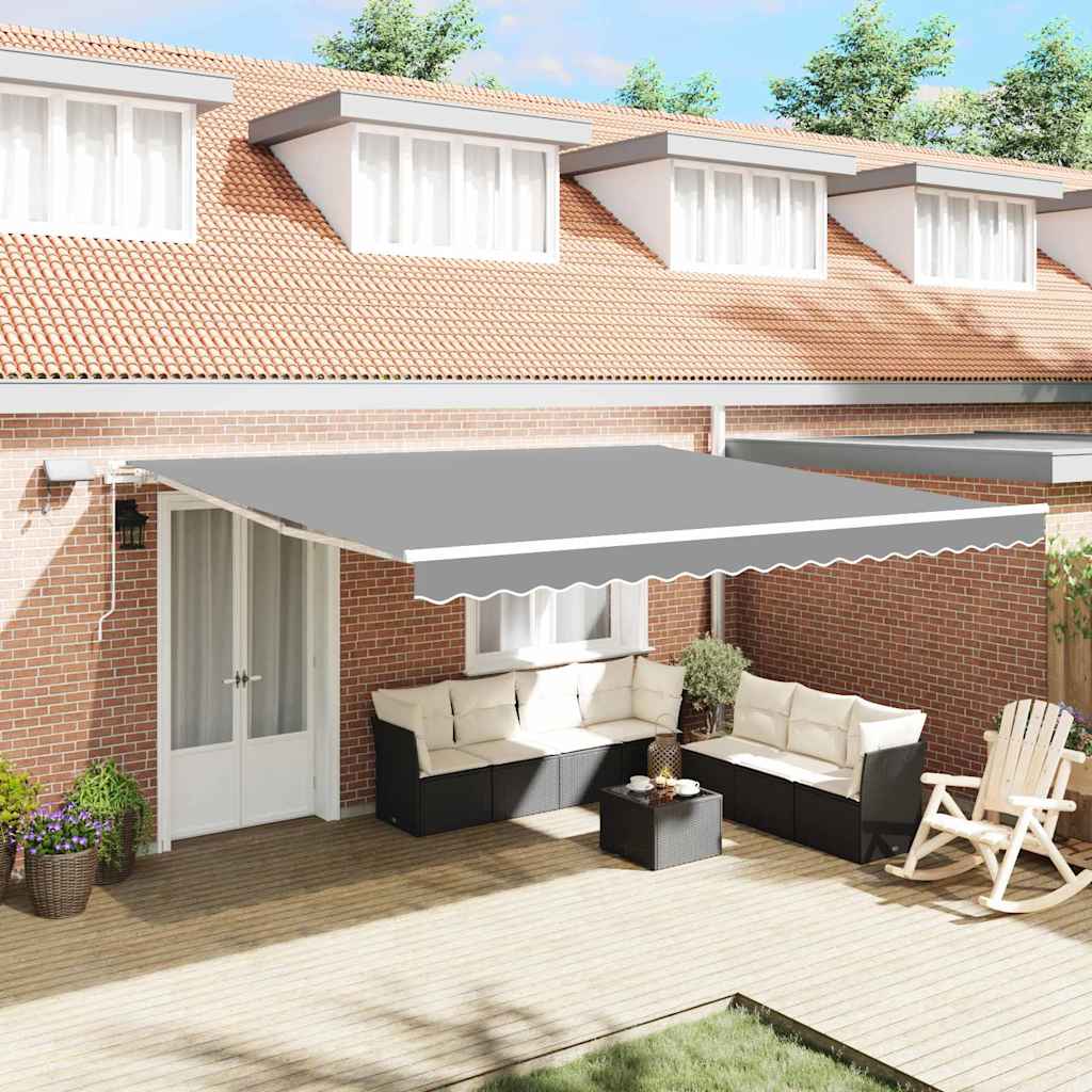 Σκελετός Τέντας Λευκό 400 x 350 εκ Αλουμίνιο