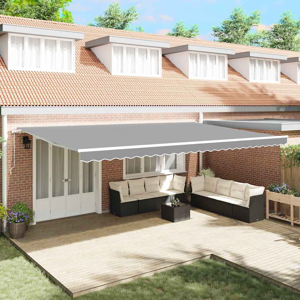 Σκελετός Τέντας Λευκό 600 x 300 εκ Αλουμίνιο