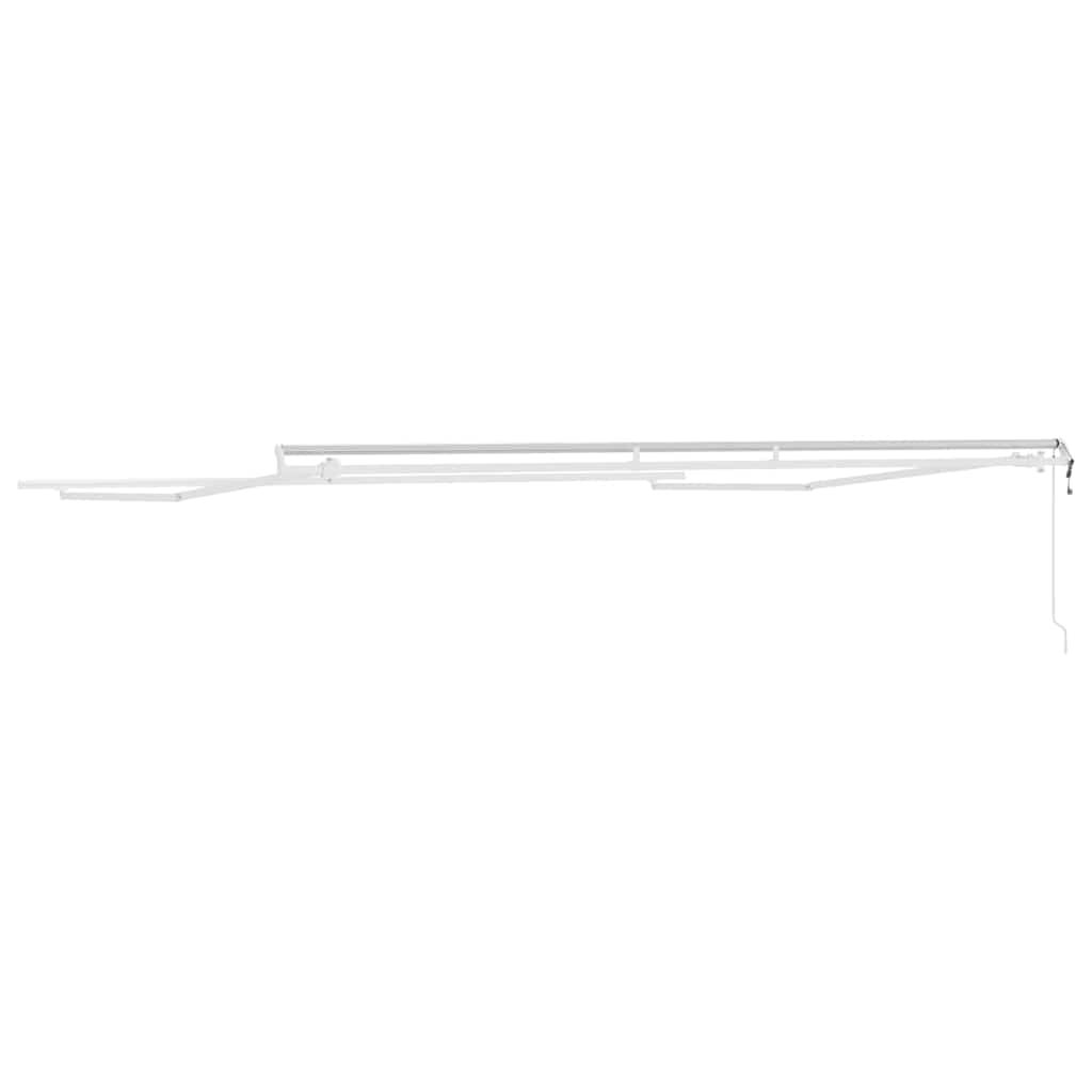 Σκελετός Τέντας Λευκό 500 x 350 εκ Αλουμίνιο