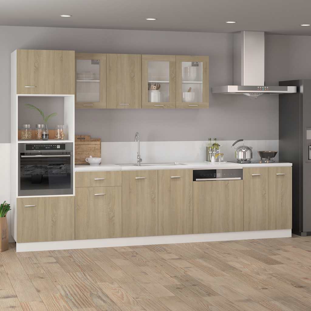 Ντουλάπι "Lyon" Sonoma Δρυς 60x46x81,5 εκ. από Τεχνητό Ξύλο - Pakobazaar