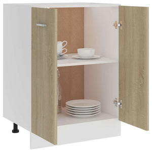 Ντουλάπι "Lyon" Sonoma Δρυς 60x46x81,5 εκ. από Τεχνητό Ξύλο - Pakobazaar