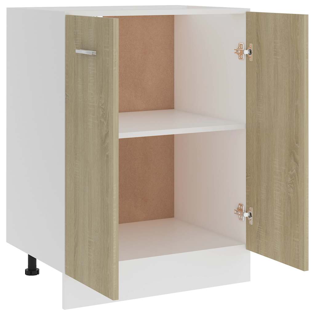 Ντουλάπι "Lyon" Sonoma Δρυς 60x46x81,5 εκ. από Τεχνητό Ξύλο - Pakobazaar