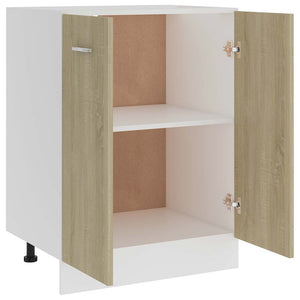 Ντουλάπι "Lyon" Sonoma Δρυς 60x46x81,5 εκ. από Τεχνητό Ξύλο - Pakobazaar