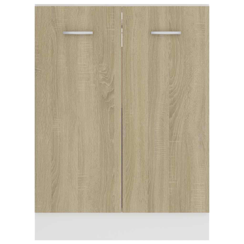Ντουλάπι "Lyon" Sonoma Δρυς 60x46x81,5 εκ. από Τεχνητό Ξύλο - Pakobazaar