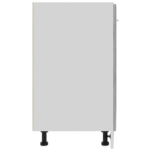 Ντουλάπι "Lyon" Γκρι από Σκυρόδεμα 60x46x81,5 εκ. από Τεχνητό Ξύλο - Pakobazaar