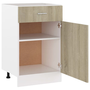 Ντουλάπι με Συρτάρια "Lyon" σε Χρώμα Sonoma Δρυς 50x46x81,5 εκ. από Τεχνητό Ξύλο