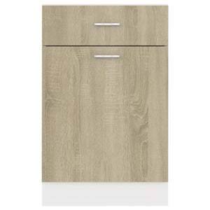 Ντουλάπι με Συρτάρια "Lyon" σε Χρώμα Sonoma Δρυς 50x46x81,5 εκ. από Τεχνητό Ξύλο