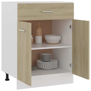 Ντουλάπι με Συρτάρι Sonoma Δρυς 60x46x81,5 εκ. Επεξ. Ξύλο