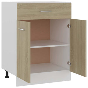 Ντουλάπι με Συρτάρι Sonoma Δρυς 60x46x81,5 εκ. Επεξ. Ξύλο