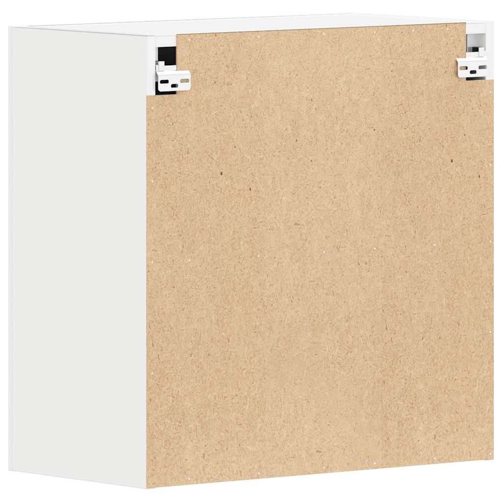 Κρεμαστό Ντουλάπι "Lyon" Λευκό 60x31x60 εκ. από Τεχνητό Ξύλο - Pakobazaar