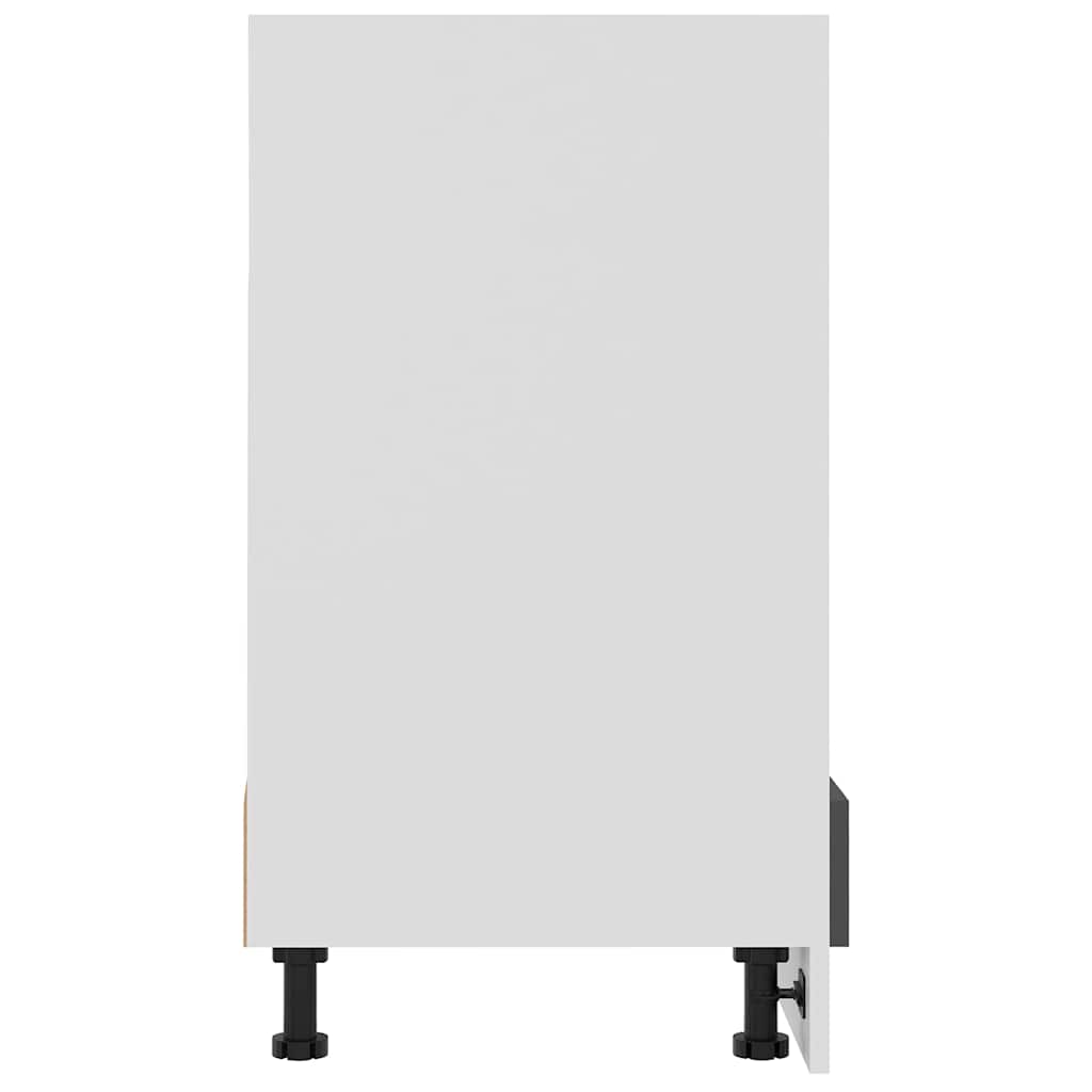 Ντουλάπι για Φούρνο Lyon Γκρι 60x46x81,5 εκ. Μοριοσανίδα