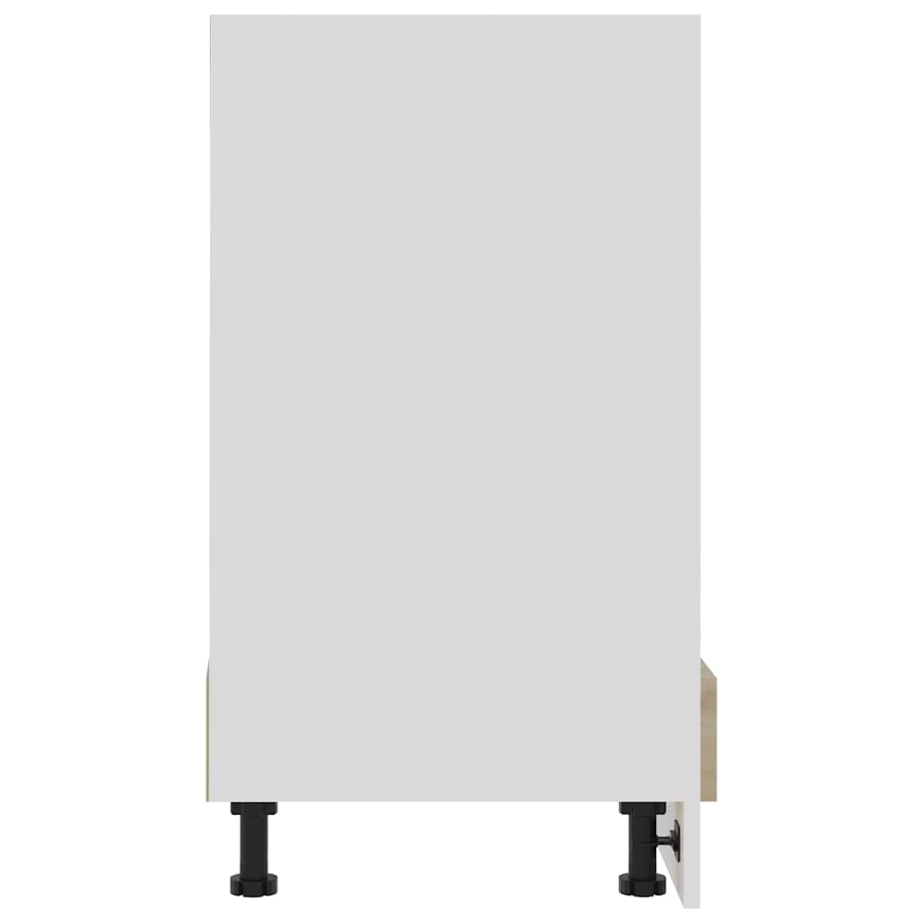 Ντουλάπι Φούρνου "Riga" Sonoma Δρυς 60x46x81,5 εκ. από Τεχνητό Ξύλο