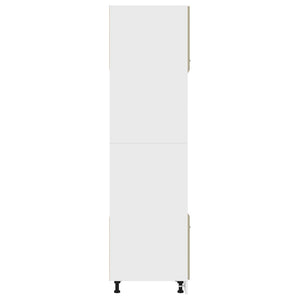 Ντουλάπι Φούρνου Μικροκυμάτων Sonoma Δρυς 60x57x207εκ Επεξ Ξύλο