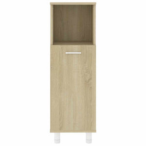 Στήλη Μπάνιου Sonoma Δρυς 30 x 30 x 95 εκ. από Επεξ. Ξύλο