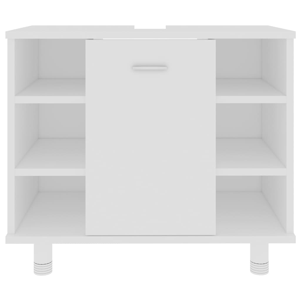 Ντουλάπι Νιπτήρα Λευκό 60 x 32 x 53,5 εκ. Επεξ. Ξύλο - Pakobazaar