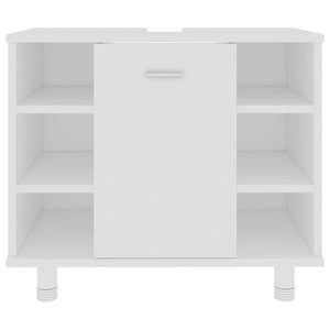 Ντουλάπι Νιπτήρα Λευκό 60 x 32 x 53,5 εκ. Επεξ. Ξύλο - Pakobazaar