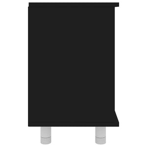 Ντουλάπι Νιπτήρα Μαύρο 60 x 32 x 53,5 εκ. Επεξ. Ξύλο - Pakobazaar
