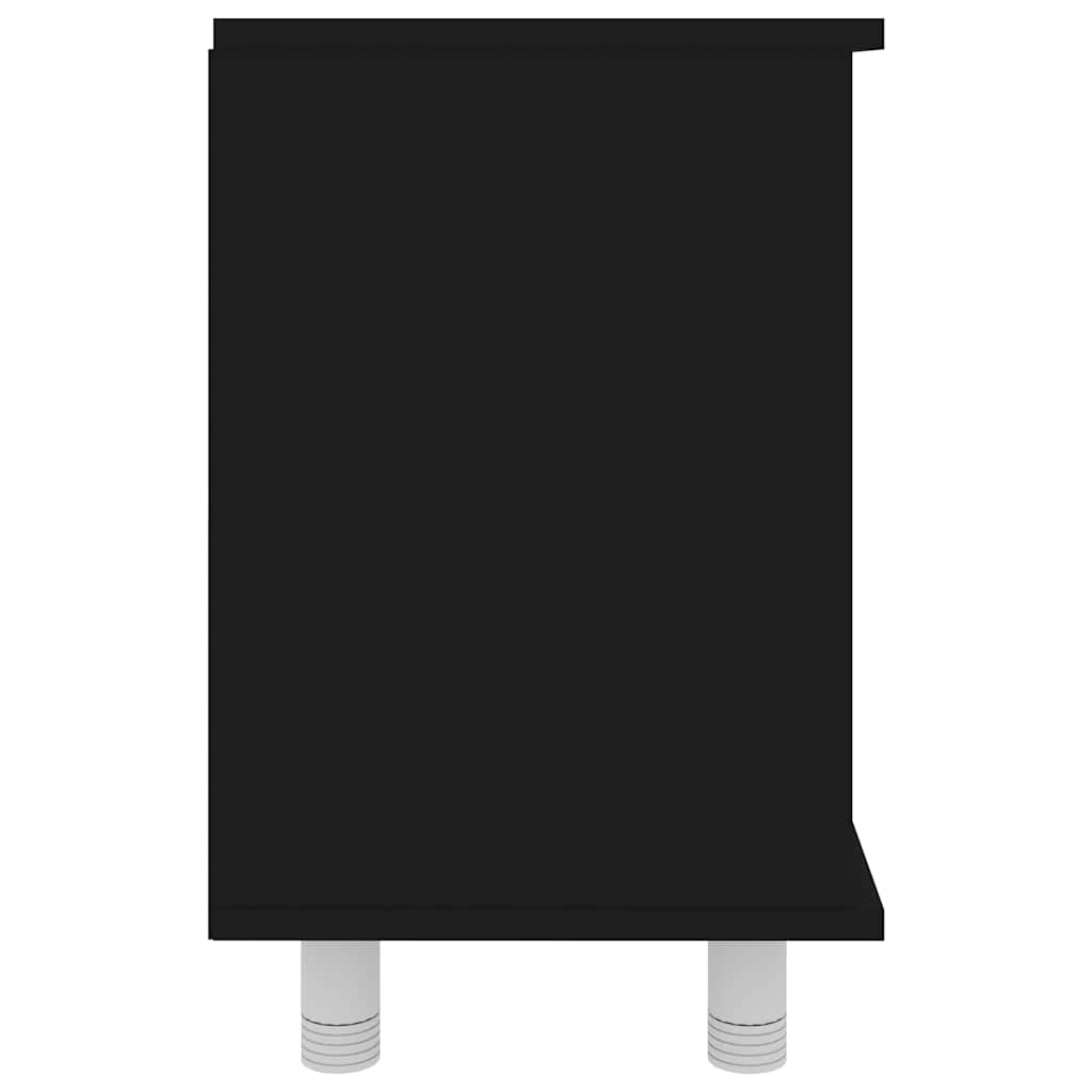 Ντουλάπι Νιπτήρα Μαύρο 60 x 32 x 53,5 εκ. Επεξ. Ξύλο