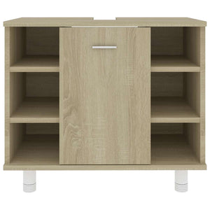 Ντουλάπι Νιπτήρα Sonoma Δρυς 60 x 32 x 53,5 εκ. από Επεξ. Ξύλο