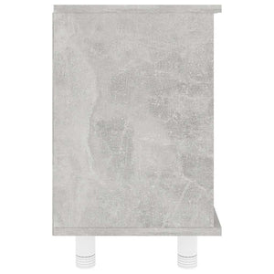 Ντουλάπι Νιπτήρα Γκρι Σκυροδέματος 60x32x53,5 εκ. Μοριοσανίδα