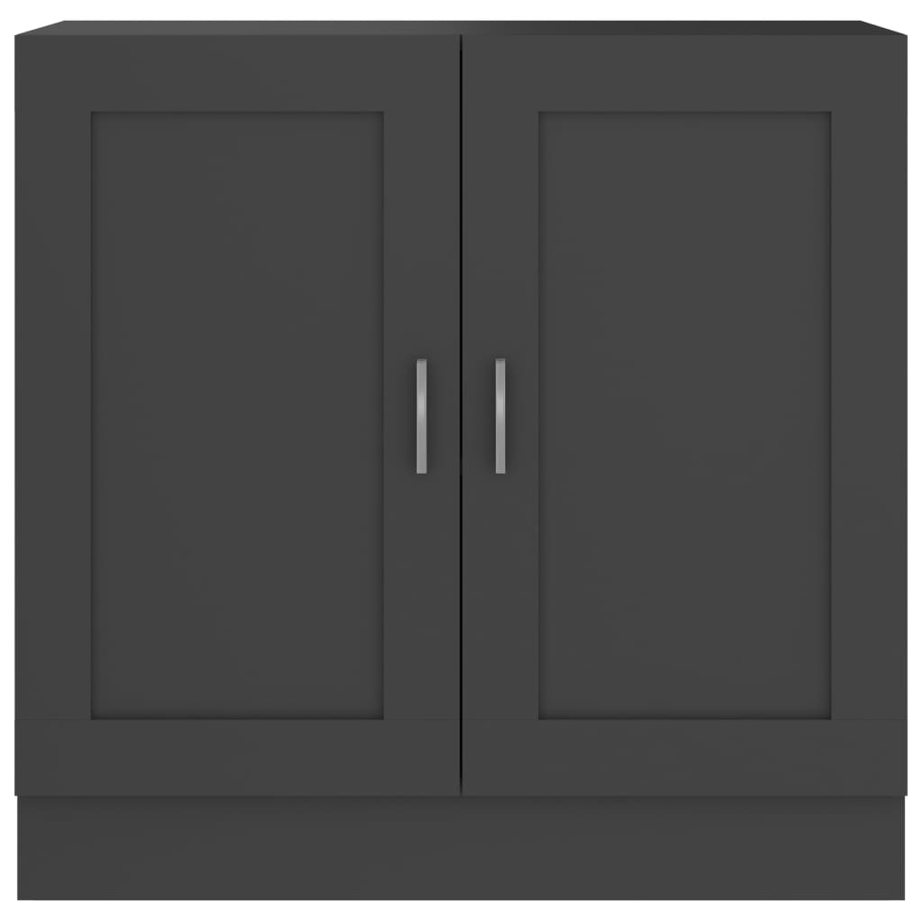 Βιβλιοθήκη Γκρι 82,5 x 30,5 x 80 εκ. Μοριοσανίδα