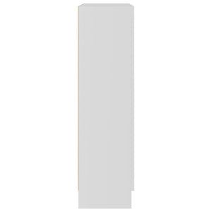 Βιβλιοθήκη Λευκή 82,5 x 30,5 x 115 εκ. Επεξ. Ξύλο - Pakobazaar