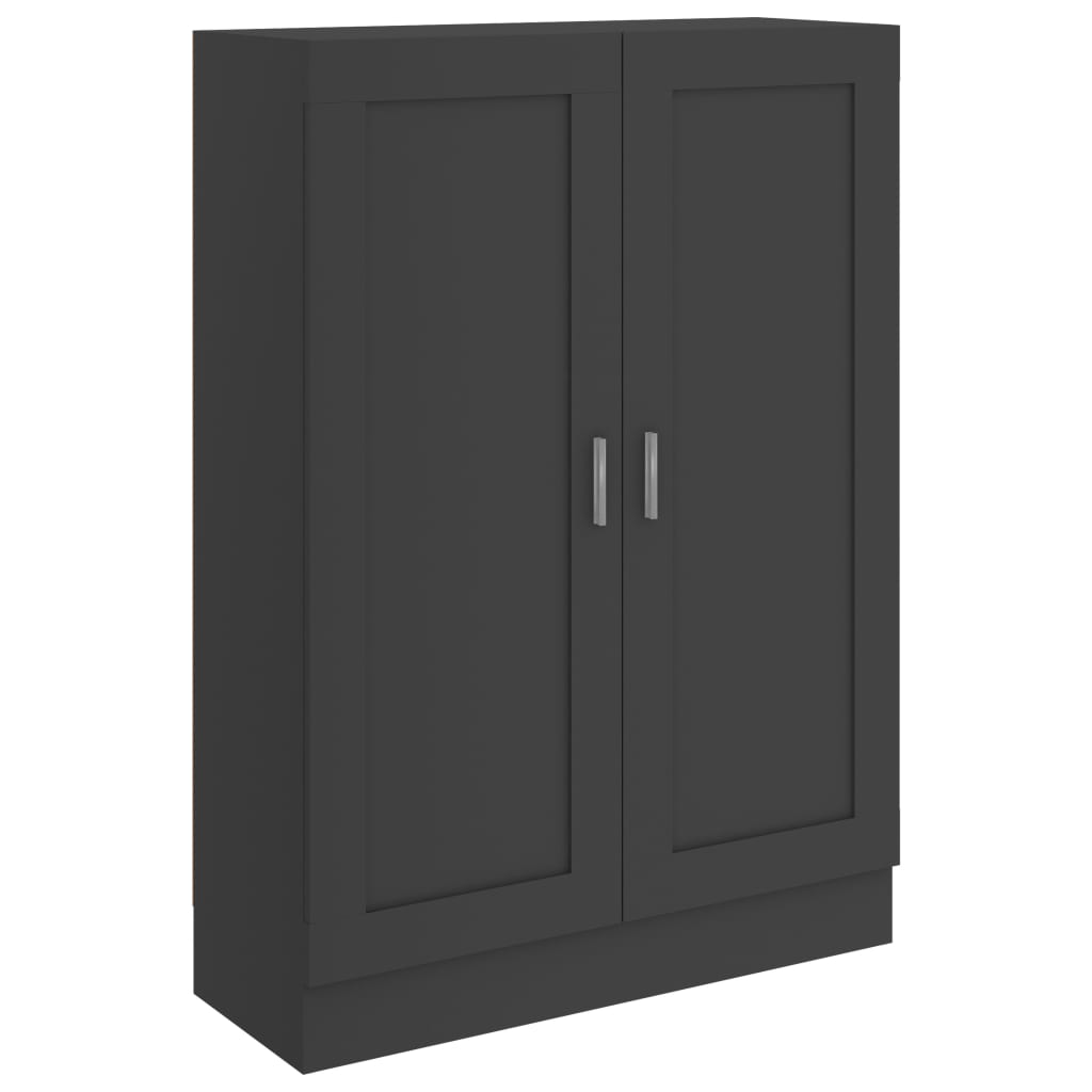 Βιβλιοθήκη Γκρι 82,5 x 30,5 x 115 εκ. Μοριοσανίδα