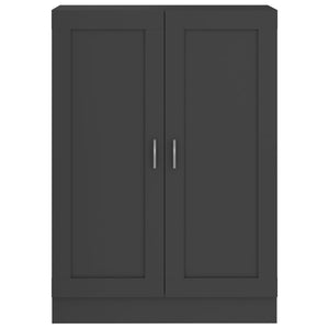 Βιβλιοθήκη Γκρι 82,5 x 30,5 x 115 εκ. Μοριοσανίδα