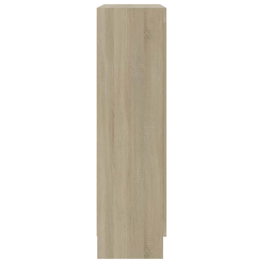 Βιβλιοθήκη Χρώμα Sonoma Δρυς 82,5 x 30,5 x 115 εκ. Επεξ. Ξύλο