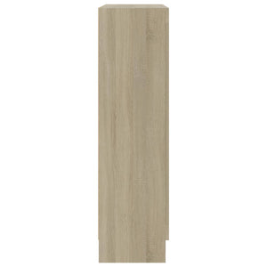 Βιβλιοθήκη Χρώμα Sonoma Δρυς 82,5 x 30,5 x 115 εκ. Επεξ. Ξύλο