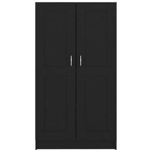 Βιβλιοθήκη Μαύρη 82,5 x 30,5 x 150 εκ. Επεξ. Ξύλο - Pakobazaar