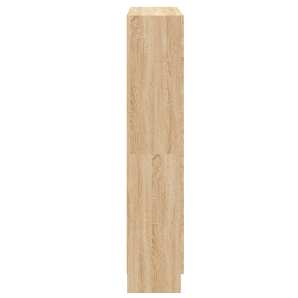 Βιβλιοθήκη Χρώμα Sonoma Δρυς 82,5 x 30,5 x 150 εκ. Επεξ. Ξύλο